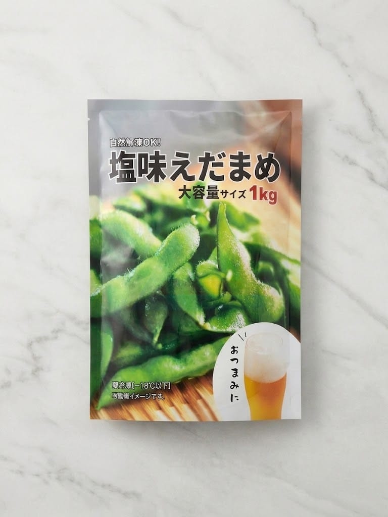 Kemasan Edamame Beku