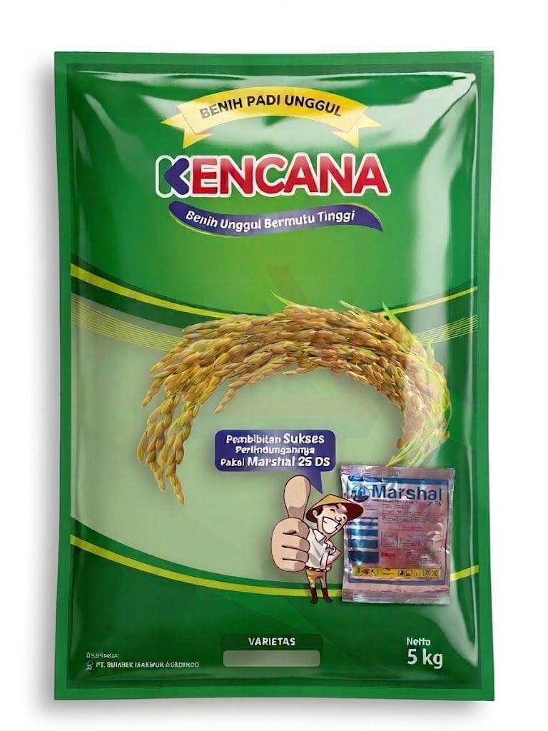 Kemasan Benih Padi Kencana